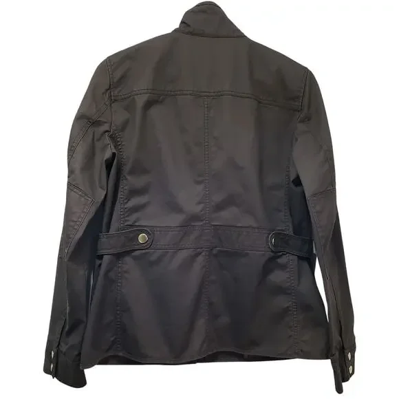 J. CREW Women's Size Medium Downtown Field Utility Jacket Hunter Green in VGUC - Picture 6 of 15